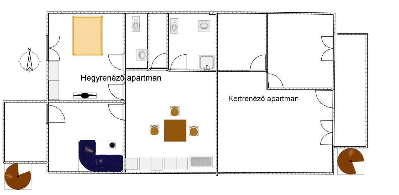 Bella Badacsony Apartmanhaz Apartment Badacsonytomaj Exterior photo